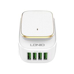 Sạc 4 cổng kiêm đèn ngủ cảm ứng hãng LDNIO A4405 (Hàng trưng bày - Vỏ cũ)