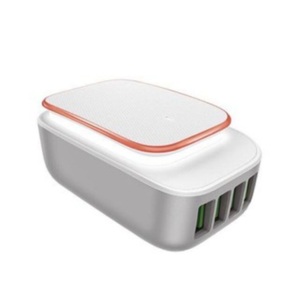 [Thanh Lý] Sạc 4 cổng kiêm đèn ngủ cảm ứng hãng LDNIO A4405 (Hàng trưng bày - Vỏ cũ) - Ảnh 7