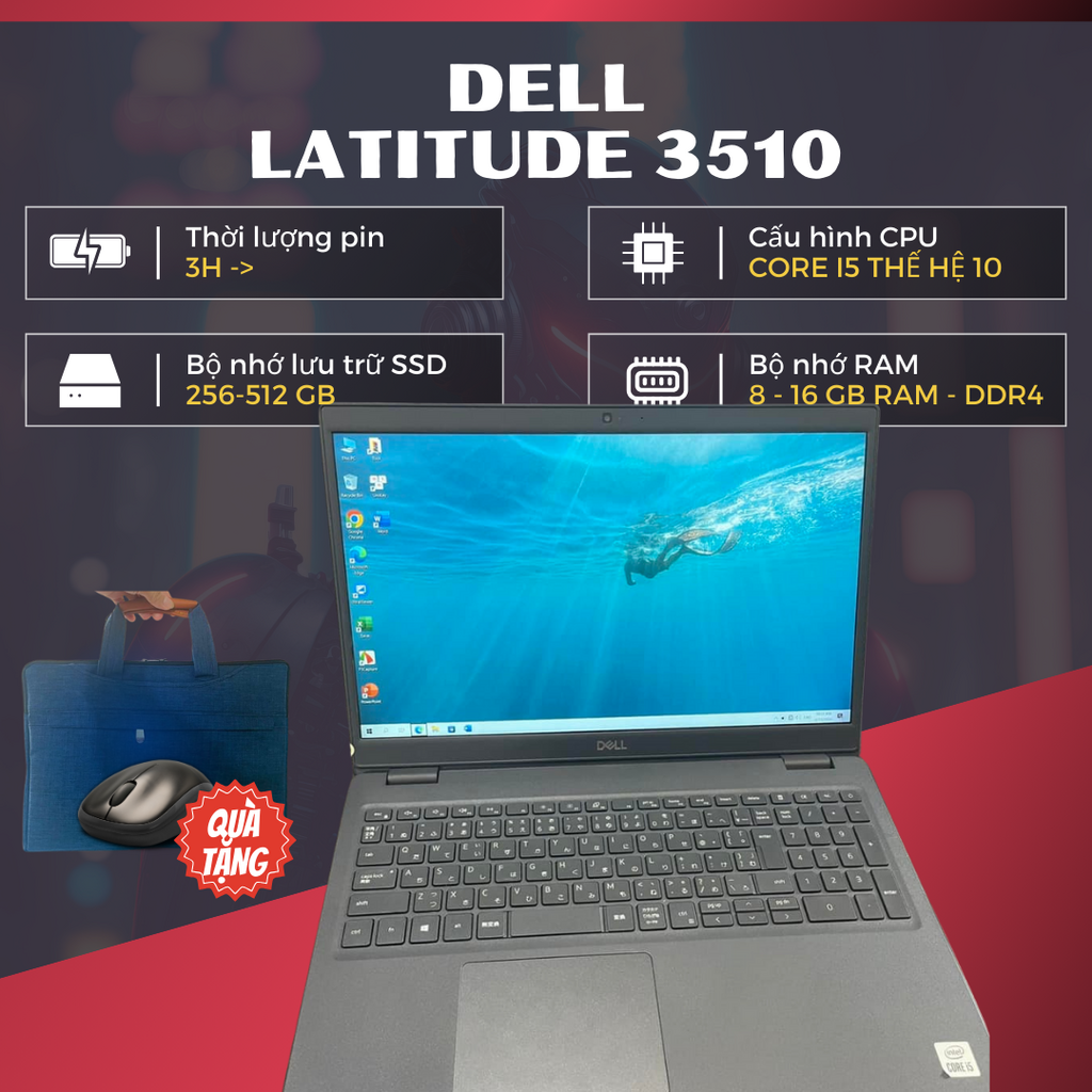 Laptop Dell latitude 3510
