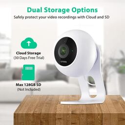 1 Hộp gồm 2 Camera ko dây Winees Cam Mini ( Mỹ ), 1080P, đàm thoại 2 chiều