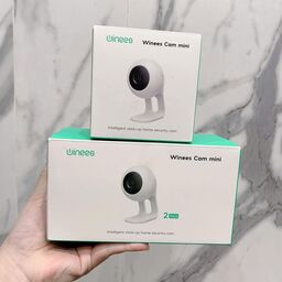 1 Hộp gồm 2 Camera ko dây Winees Cam Mini ( Mỹ ), 1080P, đàm thoại 2 chiều