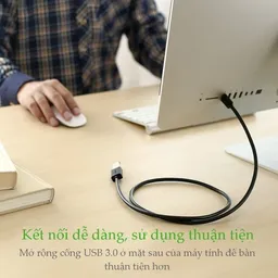 Dây nối dài USB 3.0 UGREEN US129 - dài 1.5M