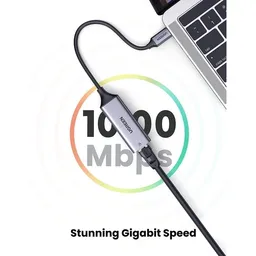 Cáp chuyển USB C to Lan 1000Mbps Ugreen 40322 CM483 (dùng Cho Laptop Smart Pho…