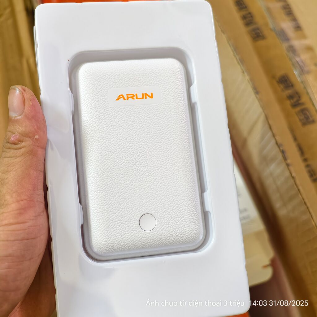 Sạc không dây Magsafe Arun 5.000 mAh - Ảnh 4