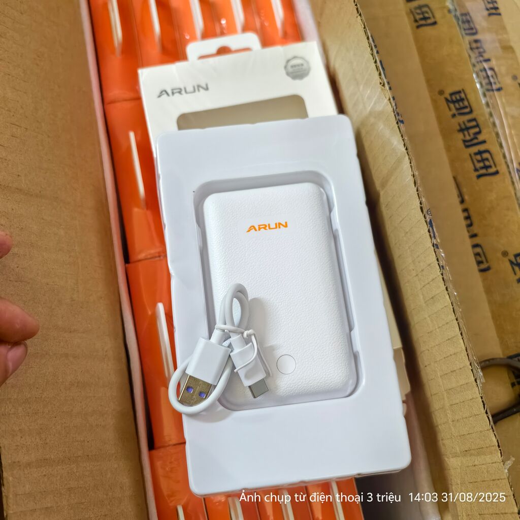 Sạc không dây Magsafe Arun 5.000 mAh - Ảnh 6