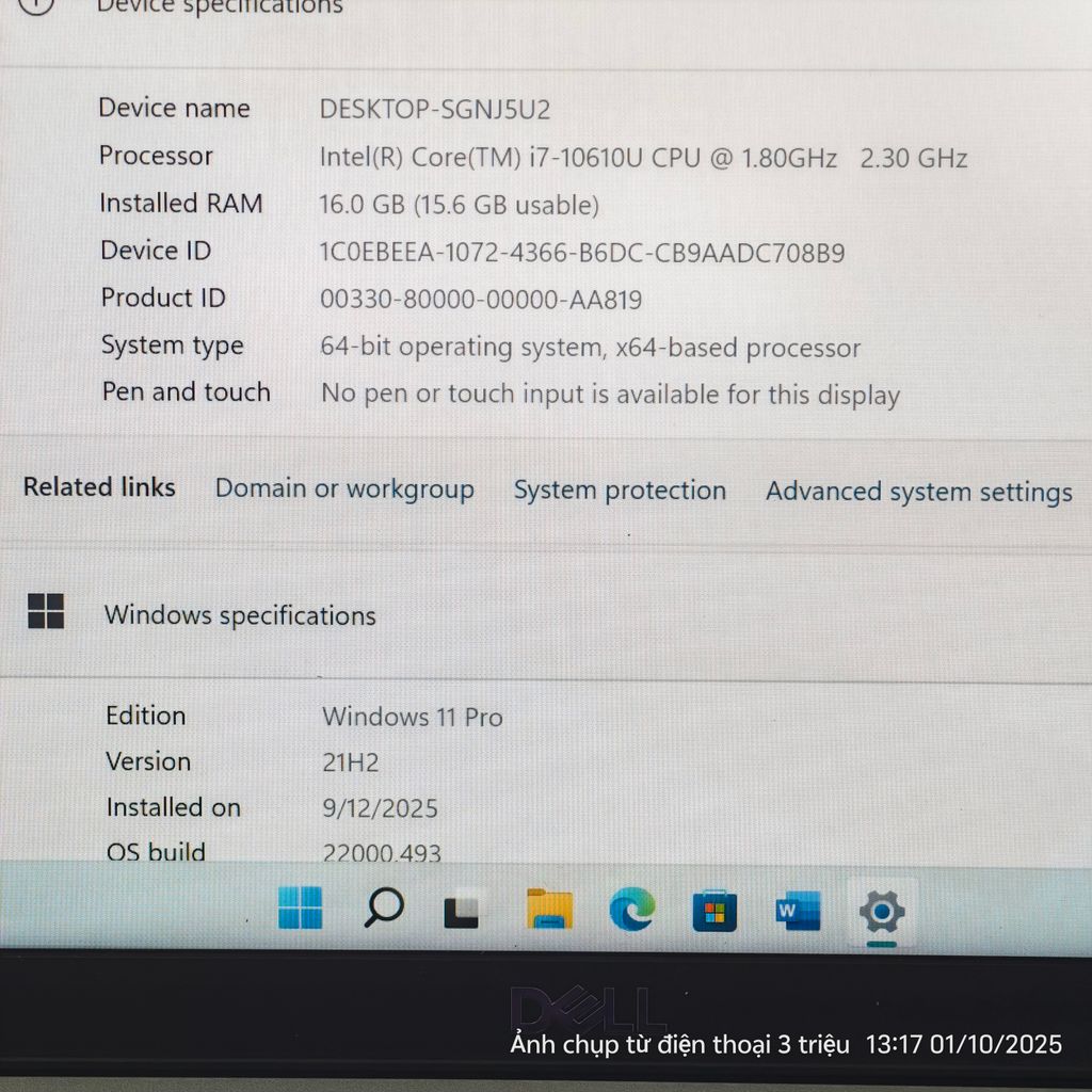 Dell Latitude 5410 i7 ram 16gb [ Laptop] - Ảnh 4