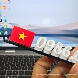 Bảng Số điện thoại có Lá Cờ