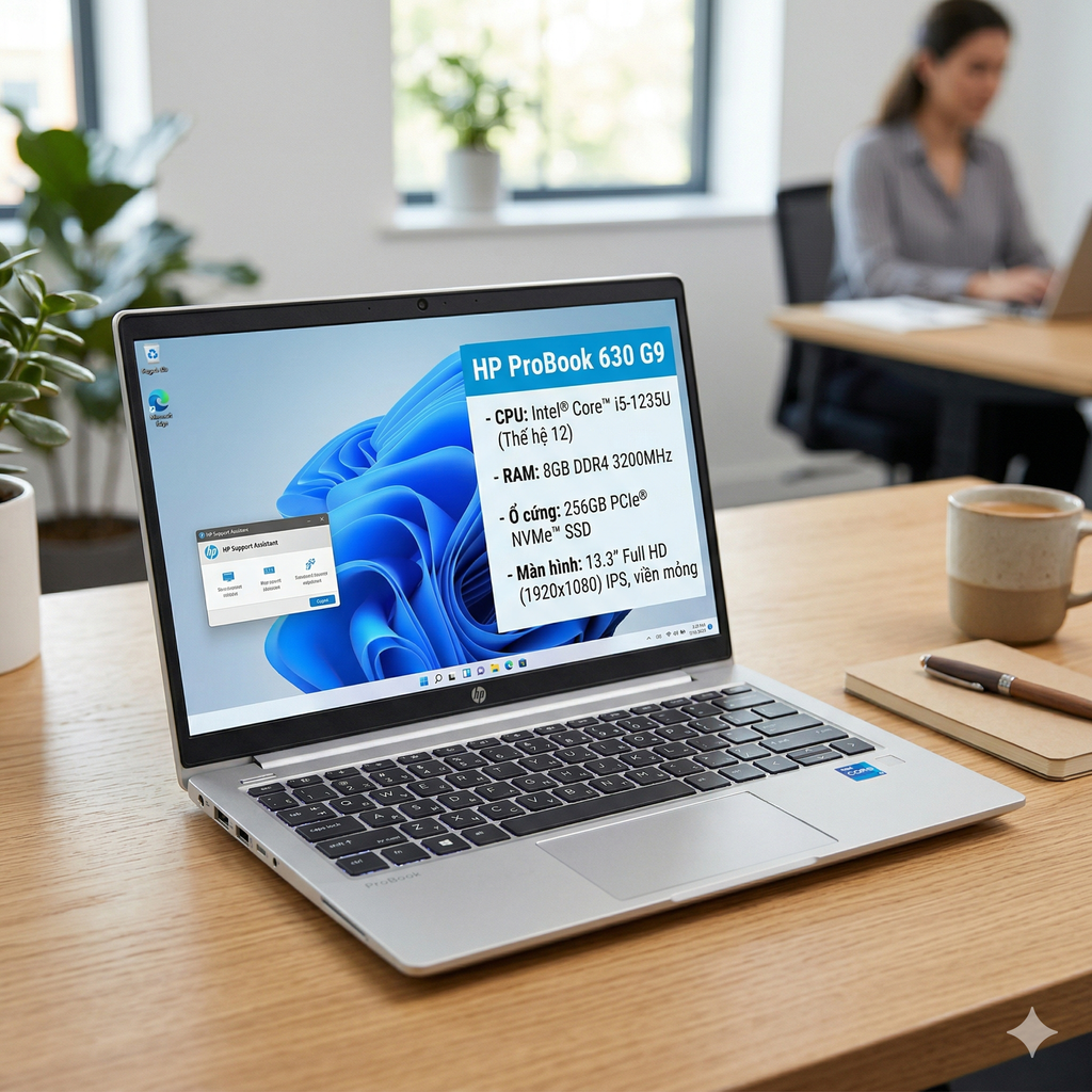 [ Tặng Camera Wifi ] HP 630g9 Laptop