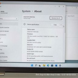 Dell Latitude 5420 i7 Thế hệ 11 Ram 8gb ssd 256gb