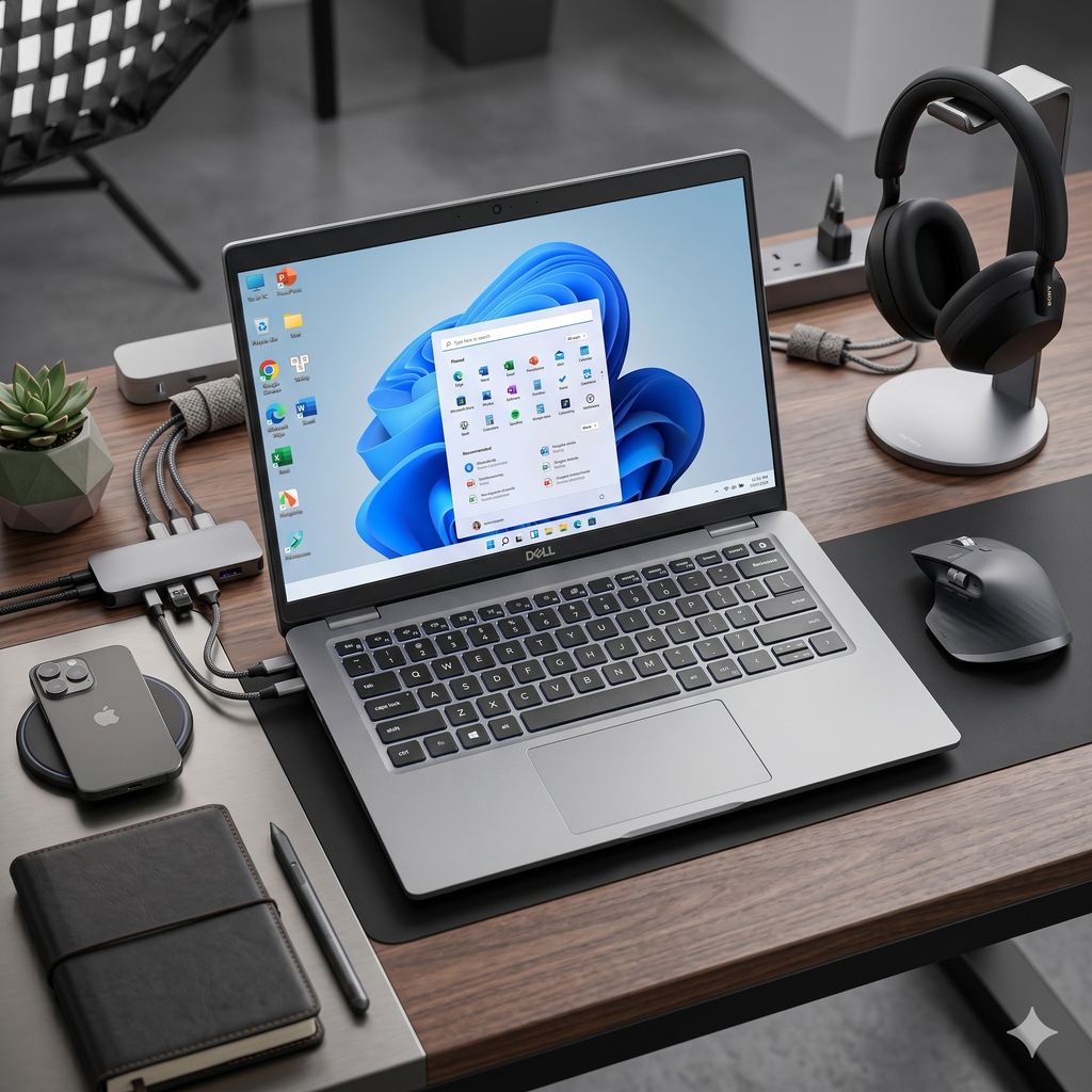 Dell Latitude 5420 i5 thế hệ 11 ram 8 ssd 256 màn hình 14 inh FUll HD