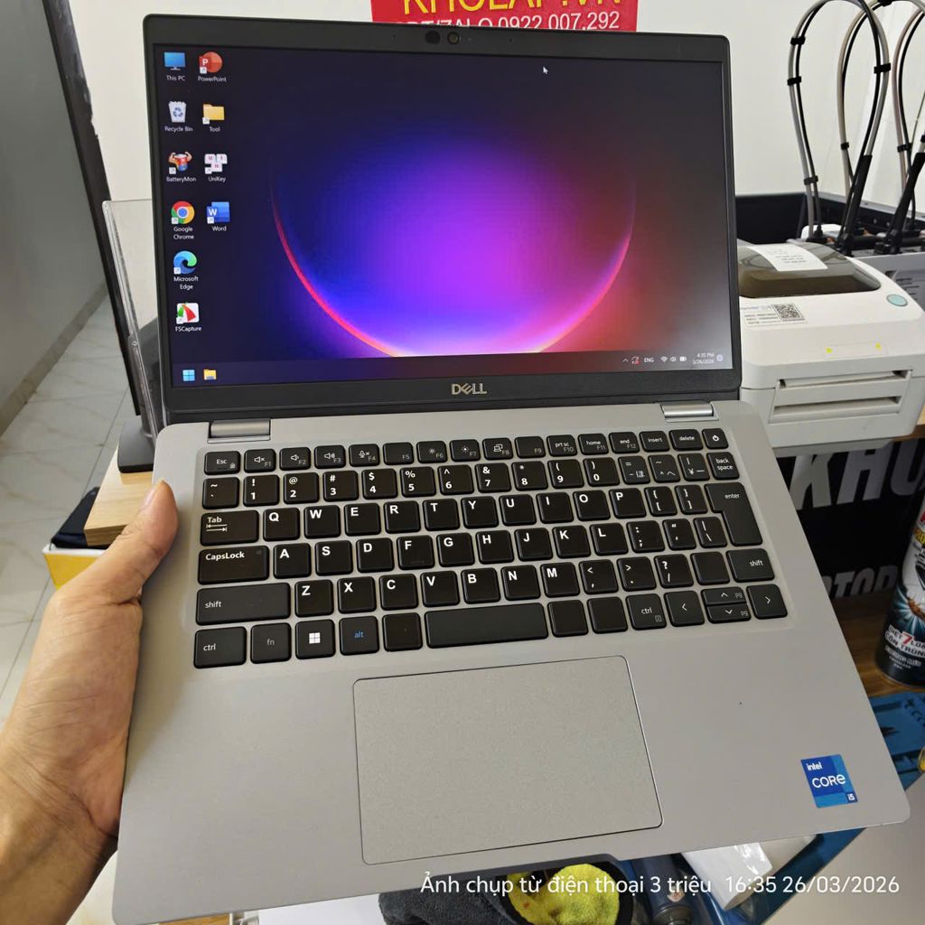 Dell Latutide 5320 i7 thế hệ 11, Ram 16gb, SSD 256gb Màn hình 13.3 inh Full HD