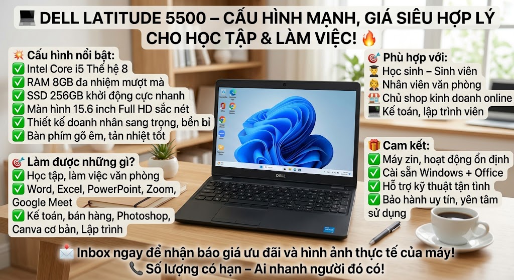 Dell Latitude 5500 Laptop