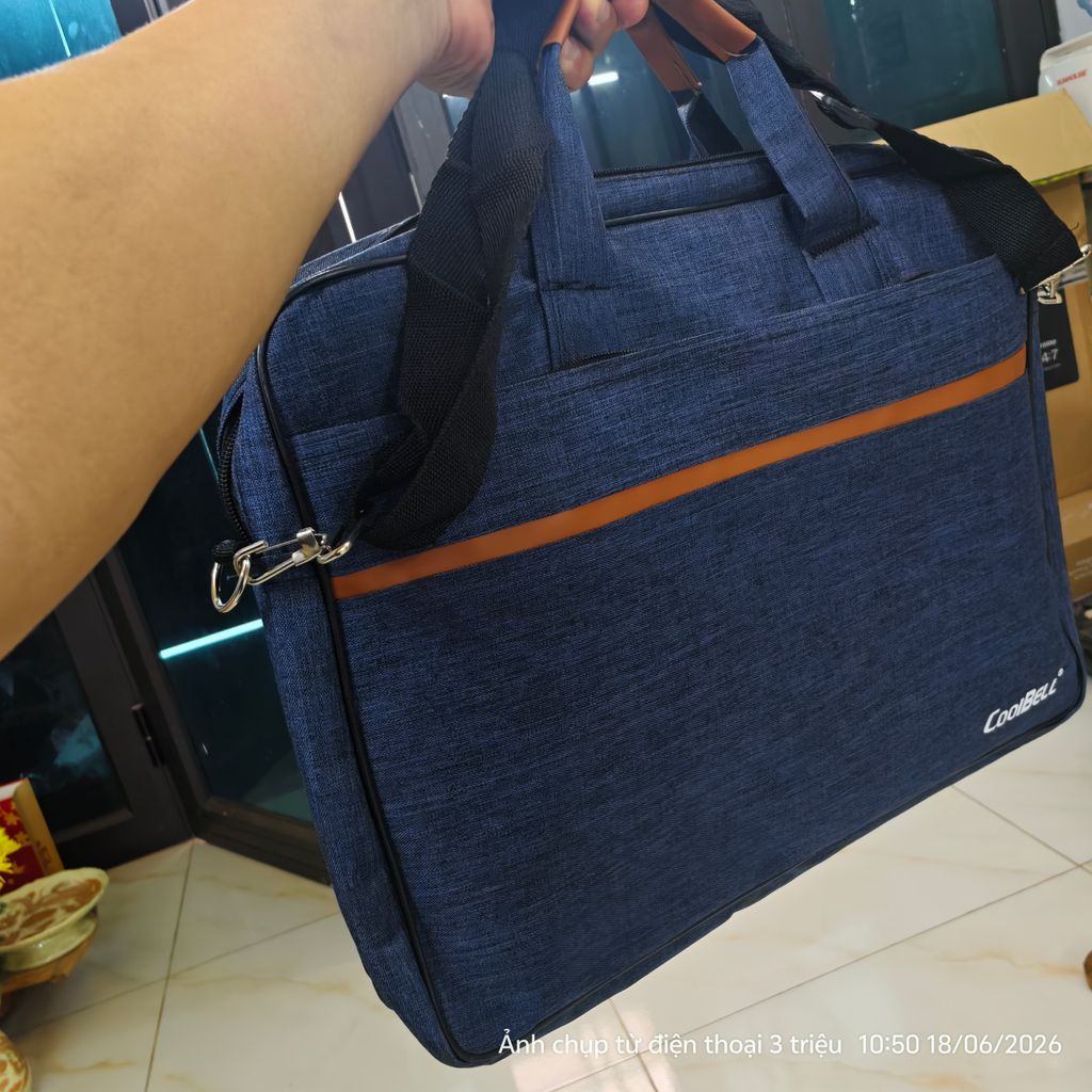 [MỚI] Túi chống sốc đựng Laptop, tài liệu (dày hơn, hoàn thiện hơn) - Ảnh 5