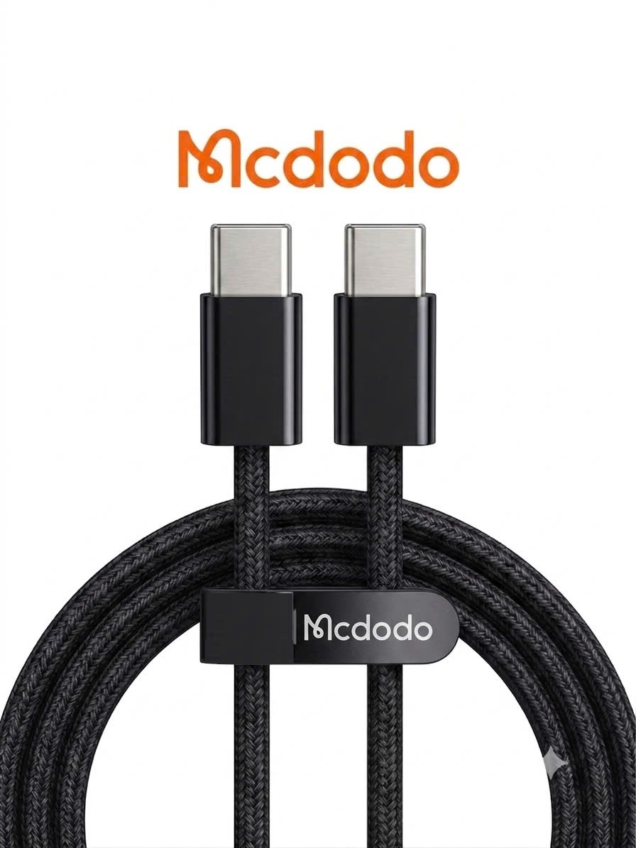 Dây cáp sạc nhanh 60W C to C (không hộp, dây dù, chưa in logo)
