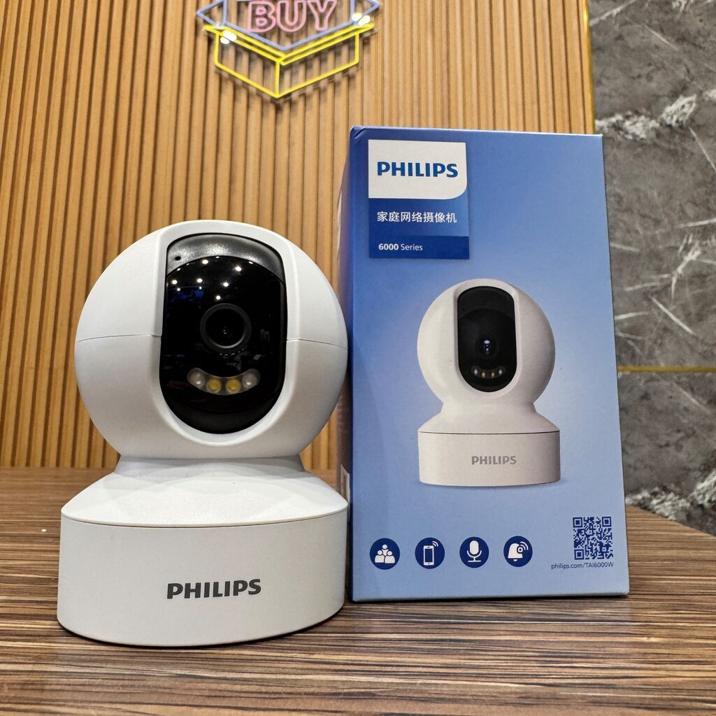 Camera xoay WiFi Philips 6000 Series (TAI6000W) - bản quốc tế, App tiếng Việt.