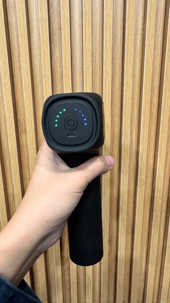 Súng massage cầm tay Fman M72, máy Massage 5 đầu, cổng sạc Type-C - Ảnh 7