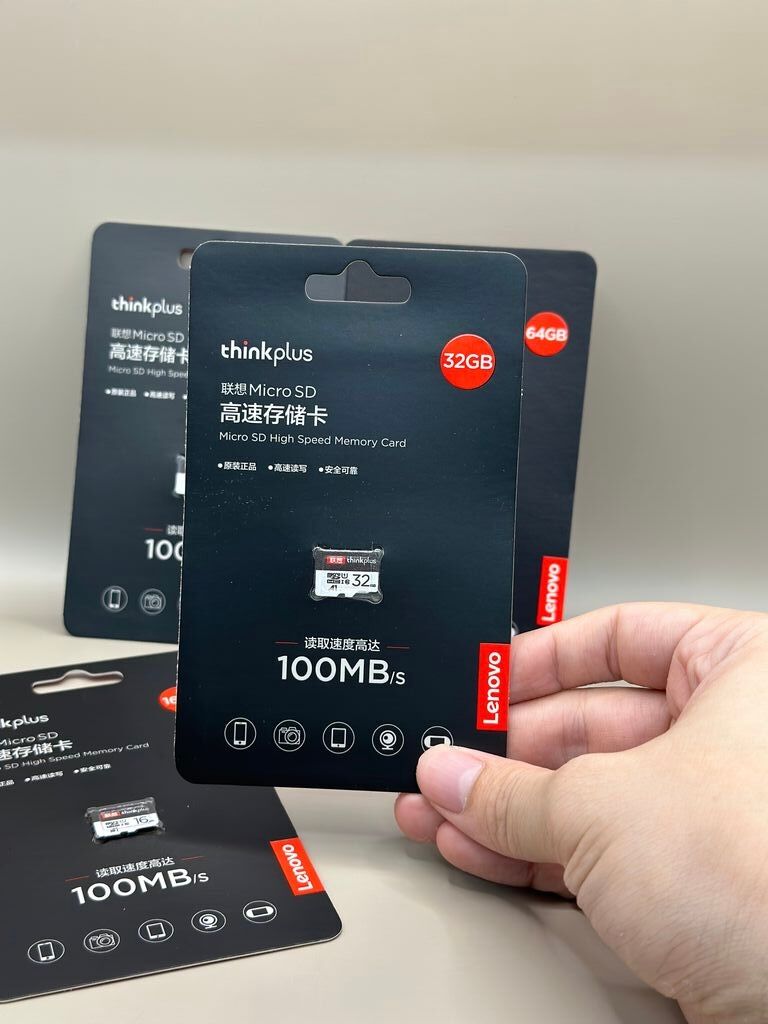 Thẻ nhớ Micro SD 64GB ThinkPlus Lenovo 100mb/s cho điện thoại và máy tính, camera - Ảnh 2