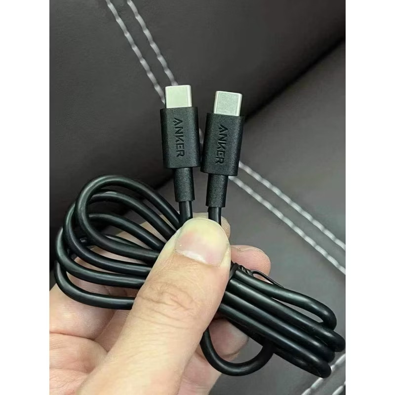 Cáp Anker C to C 65w, dài 0.9m, sạc được iPhone 16, không hộp - MÀU ĐEN - Ảnh 9