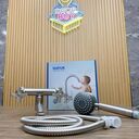 Bộ sen tắm SUPOR 212302-02-LS, có vòi rửa chân, bát sen to, inox 304 xịn