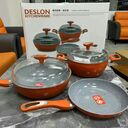 Bộ Nồi Chảo Chống Dính DESLON Kitchenware - dùng được cho bếp từ, ko chứa PFOA - Ảnh 5