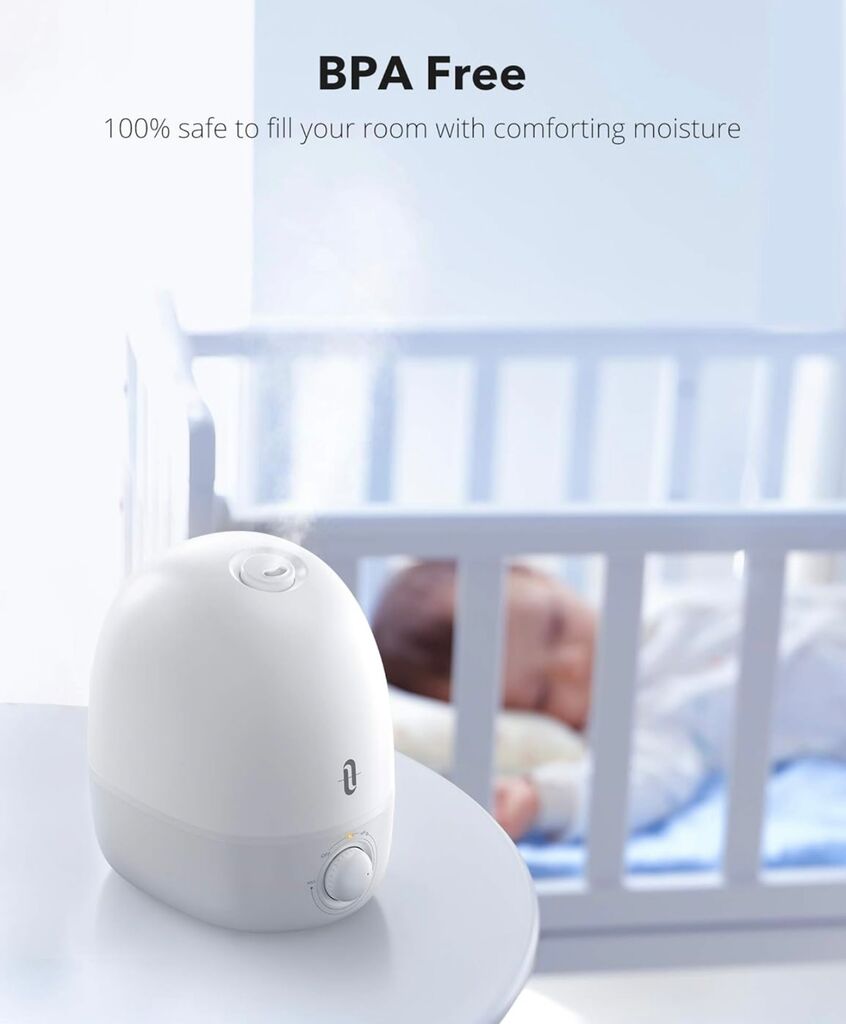 Máy phun sương, tạo ẩm kiêm đèn ngủ TAOTRONICS TT-AH038 3 in 1 (giao màu ngẫu nhiên) - Ảnh 7