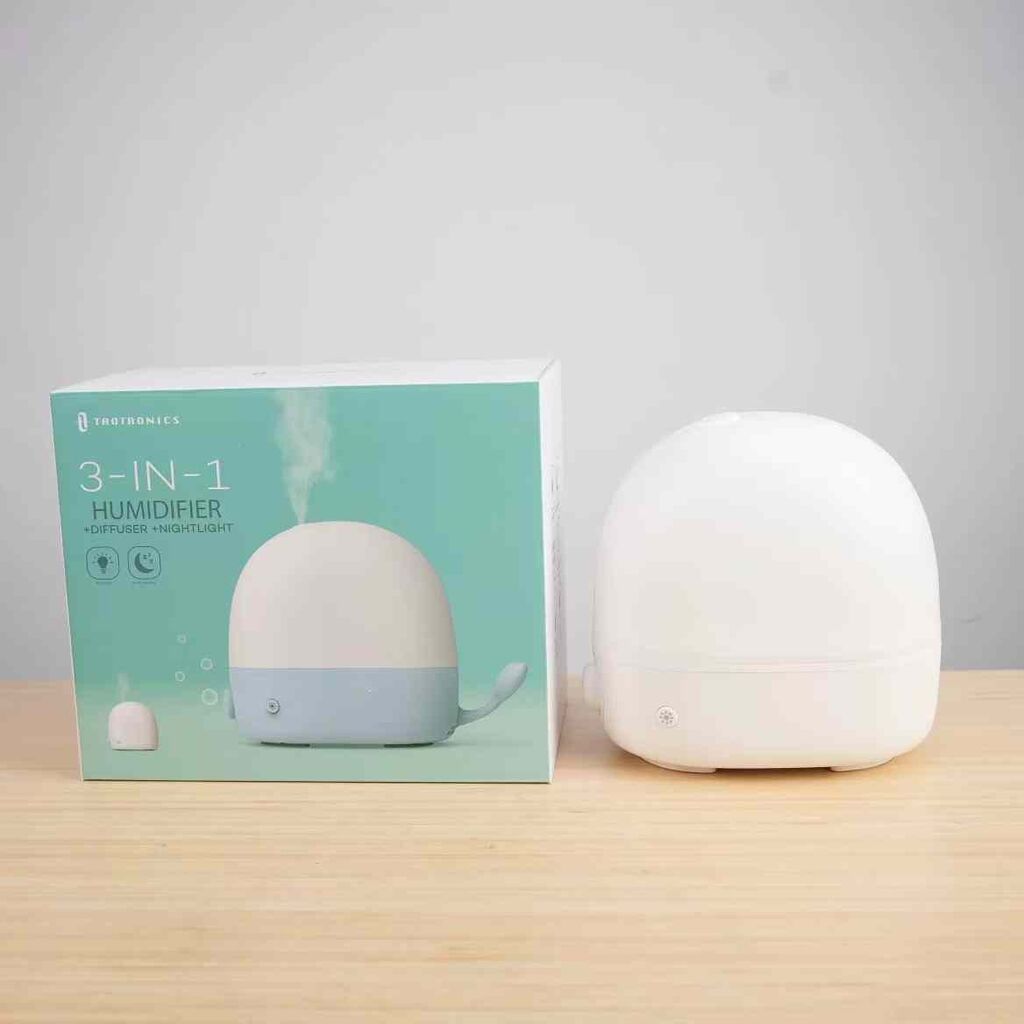 Máy phun sương, tạo ẩm kiêm đèn ngủ TAOTRONICS TT-AH038 3 in 1 (giao màu ngẫu nhiên) - Ảnh 4