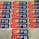 Logo dán xe OFFB decan 3M phủ keo thuỷ tinh - Ảnh 7