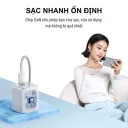 Củ sạc nhanh 30W Anker Zolo A2698 1 cổng USB-C ( bản F )- MÀU XANH
