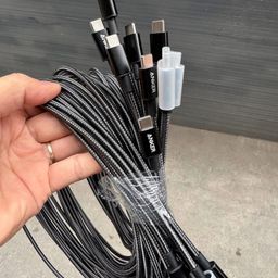 Cáp Anker C to C A8753 bọc dù cao cấp – sạc nhanh 60w - dài 1m