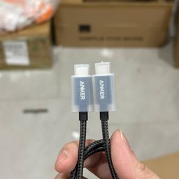 Cáp Anker C to C A8753 bọc dù cao cấp – sạc nhanh 60w - dài 1m