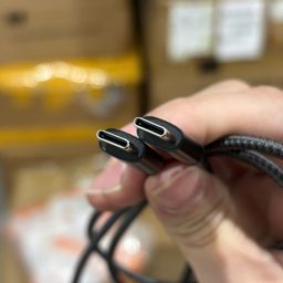 Cáp Anker C to C A8753 bọc dù cao cấp – sạc nhanh 60w - dài 1m