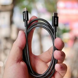 Cáp Anker C to C A8753 bọc dù cao cấp – sạc nhanh 60w - dài 1m