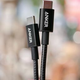 Cáp Anker C to C A8753 bọc dù cao cấp – sạc nhanh 60w - dài 1m