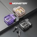 Tai Nghe Bluetooth Monster XKT15, chống nước,giảm tiếng ồn chơi game - MÀU NGẪU NHIÊN