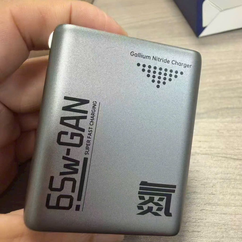 Củ Sạc GaN NOHON 65W - 3 Cổng (2 USB-C + 1 USB-A) Siêu Gọn Cho Laptop, Macbook, iPhone, Samsung
