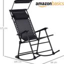 Ghế Xếp thư giãn Amazon Basics ( Mỹ ) Có Mái Che, dùng được ngoài trời, gấp gọn