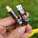CÁP SẠC SIÊU TỐC 4-IN-1 XIAOSHANG 240W - GIẢI PHÁP TẤT CẢ TRONG MỘT CHO MỌI THIẾT BỊ - ĐẦU XƯỚC NHẸ