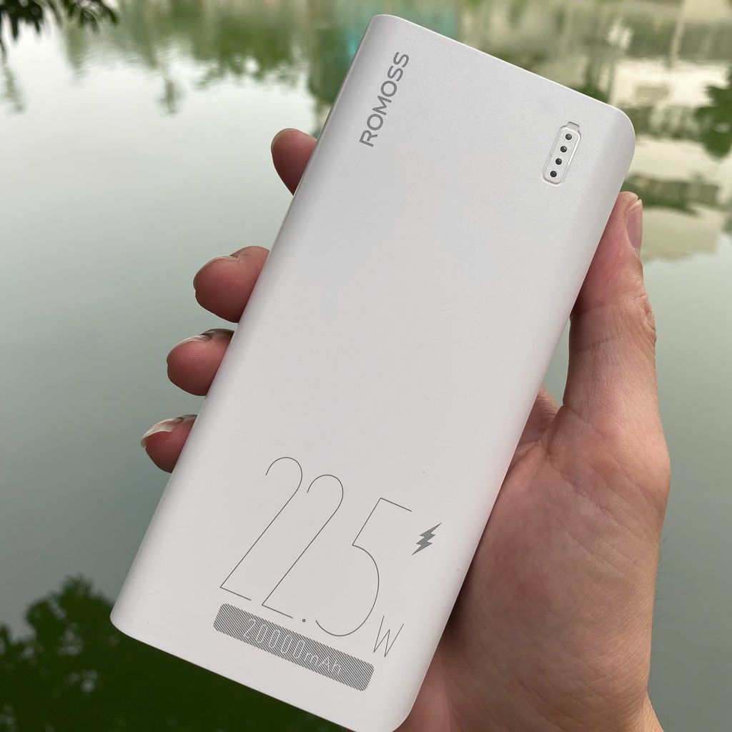 Pin Sạc Dự Phòng ROMOSS Sense 6FS 20000mAh - Sạc Nhanh 22.5W, Type-C PD 20W (2 IN / 3 OUT)