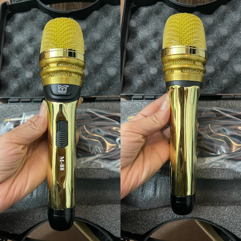 Mic Có Dây Cao Cấp Martin Audio London, Hát Karaoke, chống hú, chống nhiễu