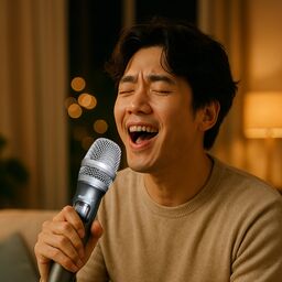 Micro karaoke đôi không dây UHF Glosrik K-84 chính hãng