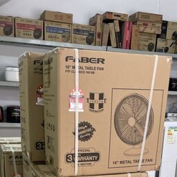 Quạt bàn Faber FTF CLASSICO 160BB, phong cách Retro, 4 cánh metal 16 inch, 50w…