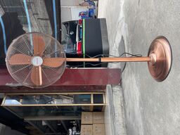 Quạt cây metal phong cách classic chính hãng Singer