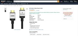 Dây HDMI cao cấp chính hãng Blackweb 4K