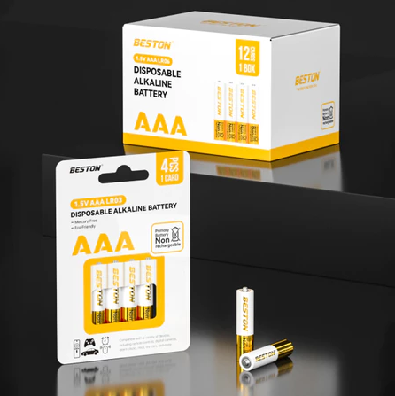 Pin kiềm Beston AAA 1.5V Alkaline – Dùng cho micro, đồ chơi, điều khiển – an toàn