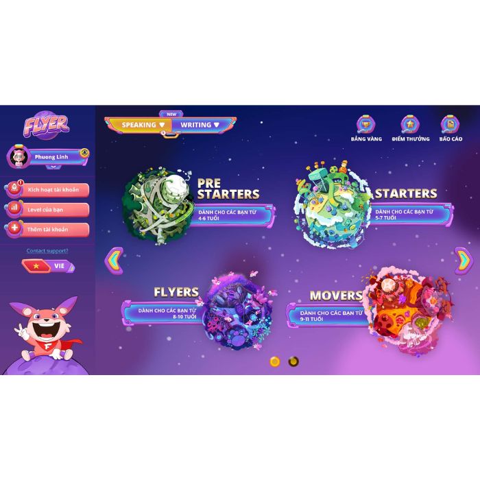 Phòng thi ảo Flyer