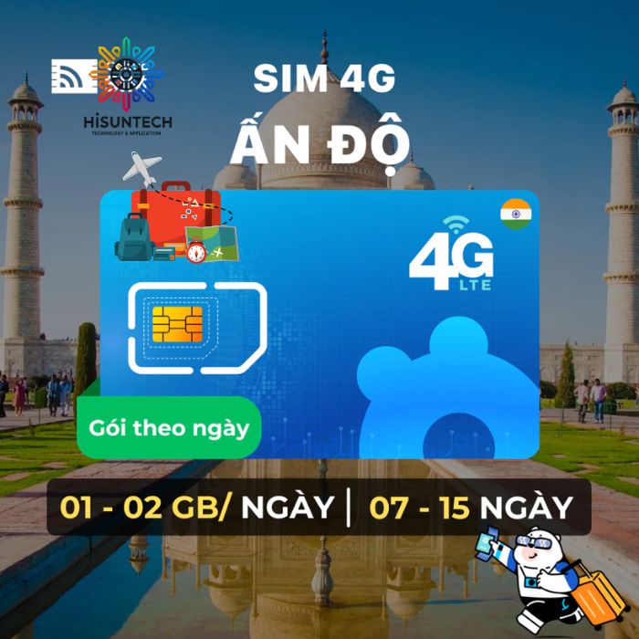 Sim du lịch Ấn Độ