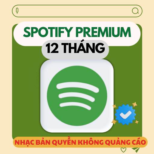 Spotify Premium 1-12th (chính chủ) + canva edu
