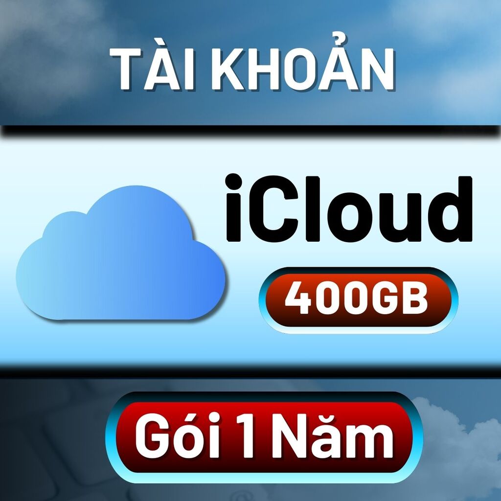 iCloud 400-500GB (chính chủ) 6-12th + Canva Edu