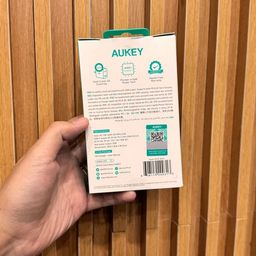 Củ sạc nhanh 20W hãng Aukey Omnia OMNIA USB-C PD PA-B1 (Đen)