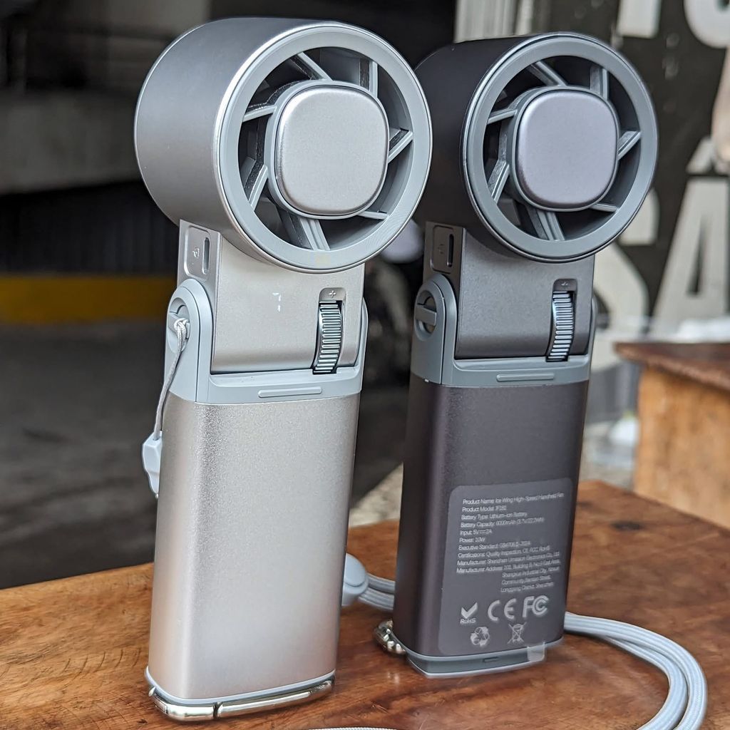 Quạt mini cầm tay JF181 Vỏ Nhôm